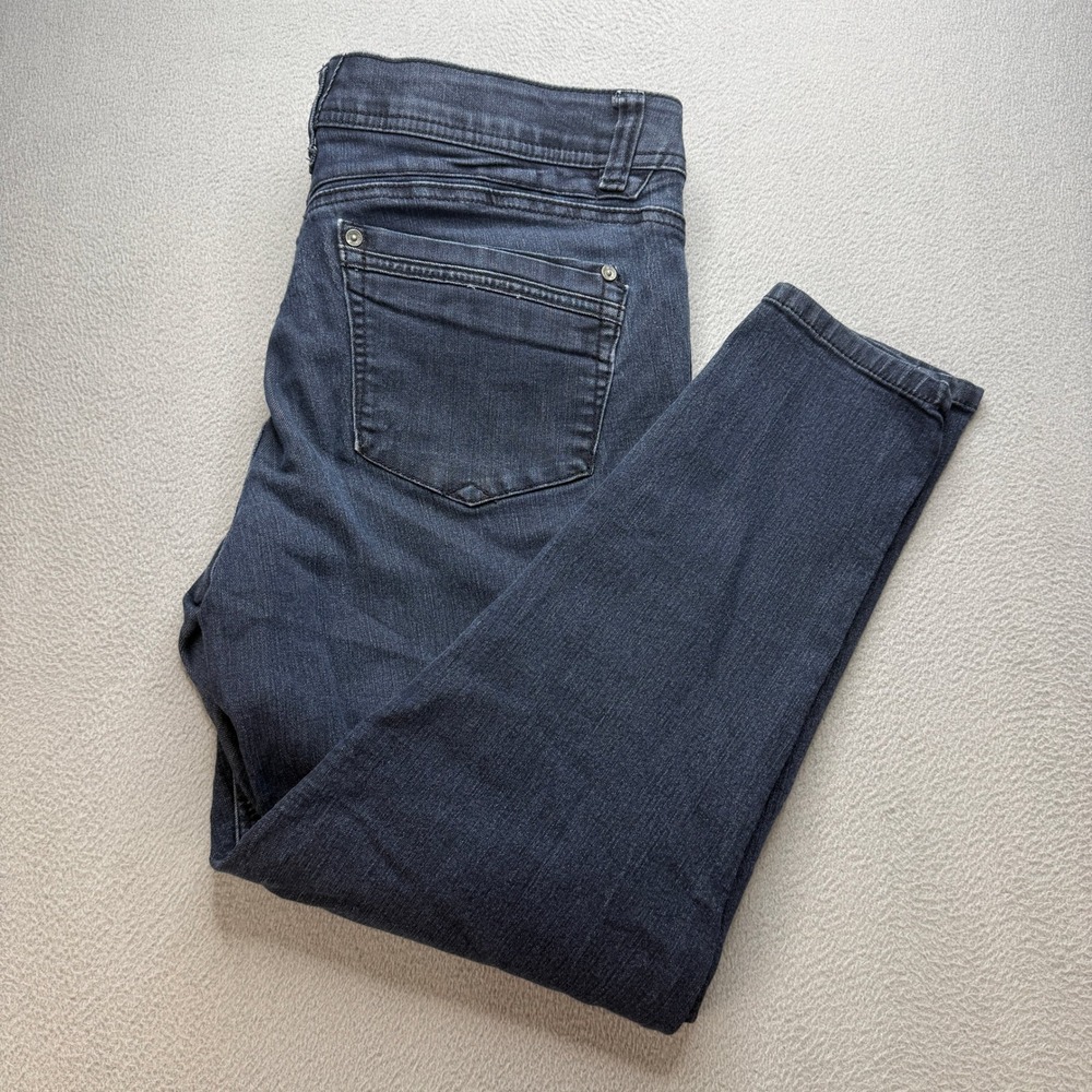 Democracy Ab technology Skinny Jeans Womens 12 Dark Wash Blue Denim Stretch